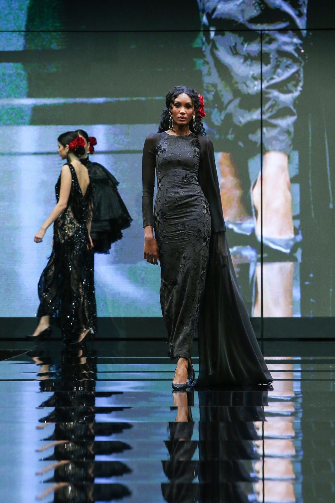 Detalle del desfile de Juan Hurtado Revidiego