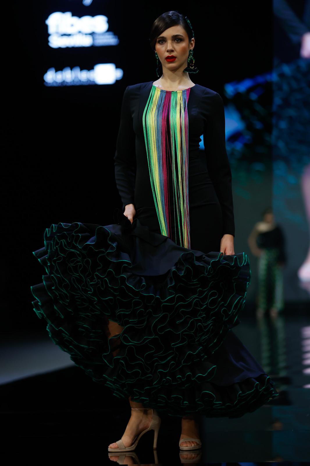 Detalle del desfile del Málaga de Moda en SIMOF 2025