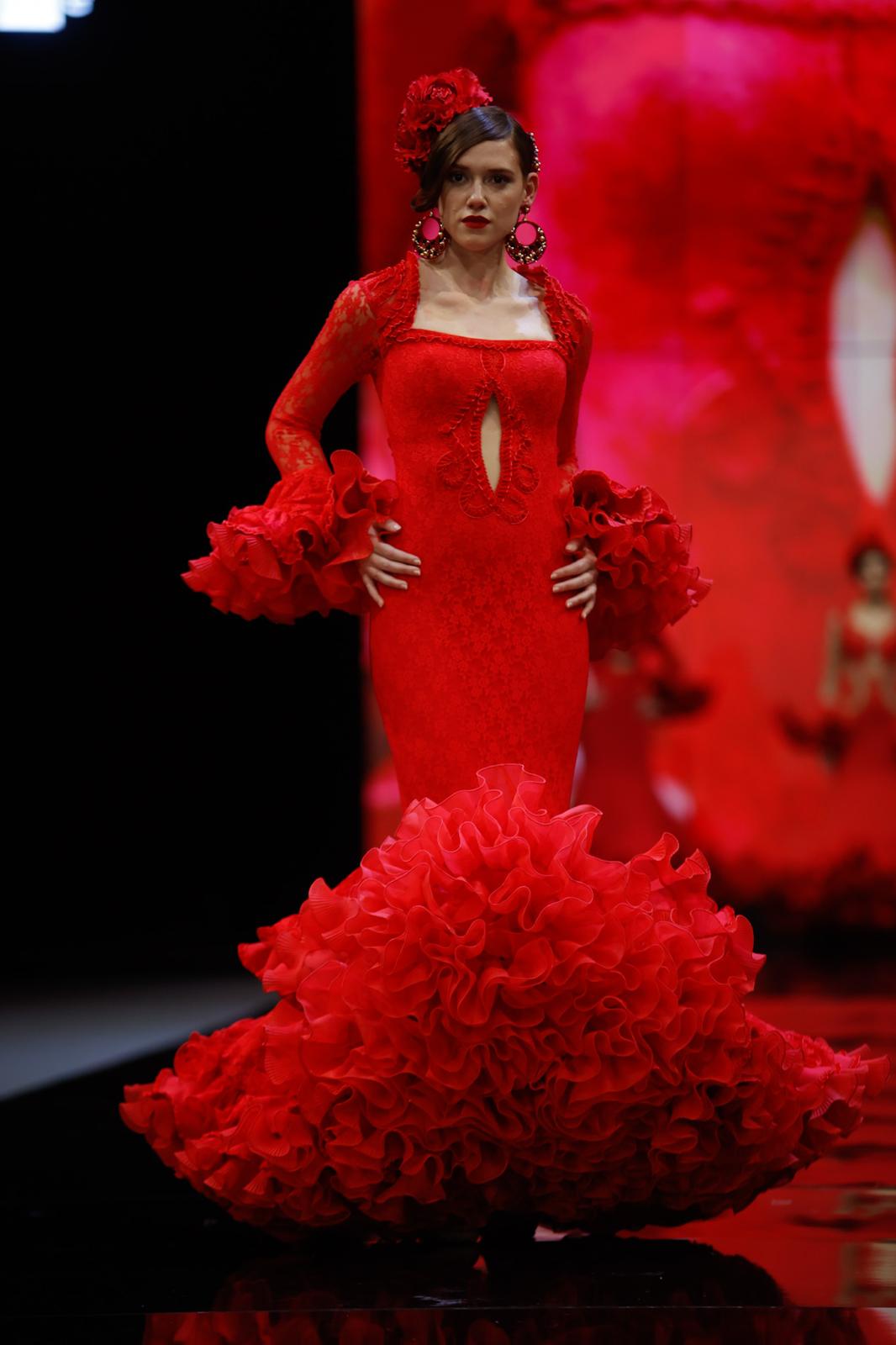 Detalle del desfile del Málaga de Moda en SIMOF 2025