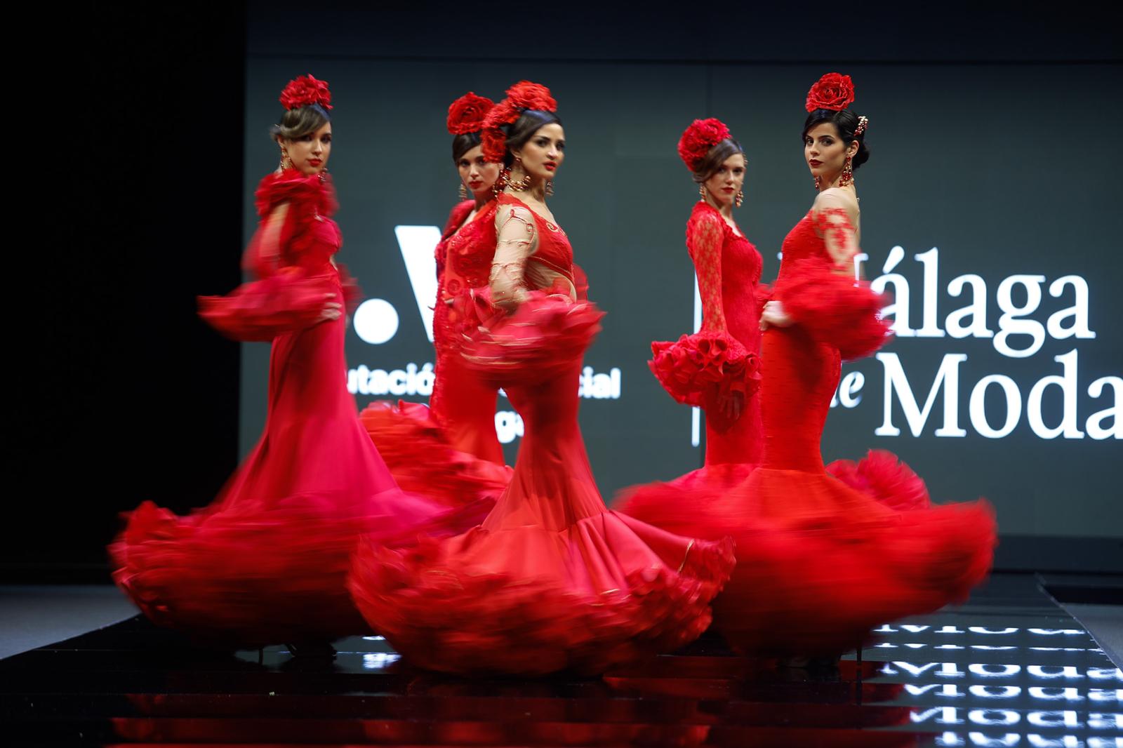 Detalle del desfile del Málaga de Moda en SIMOF 2025