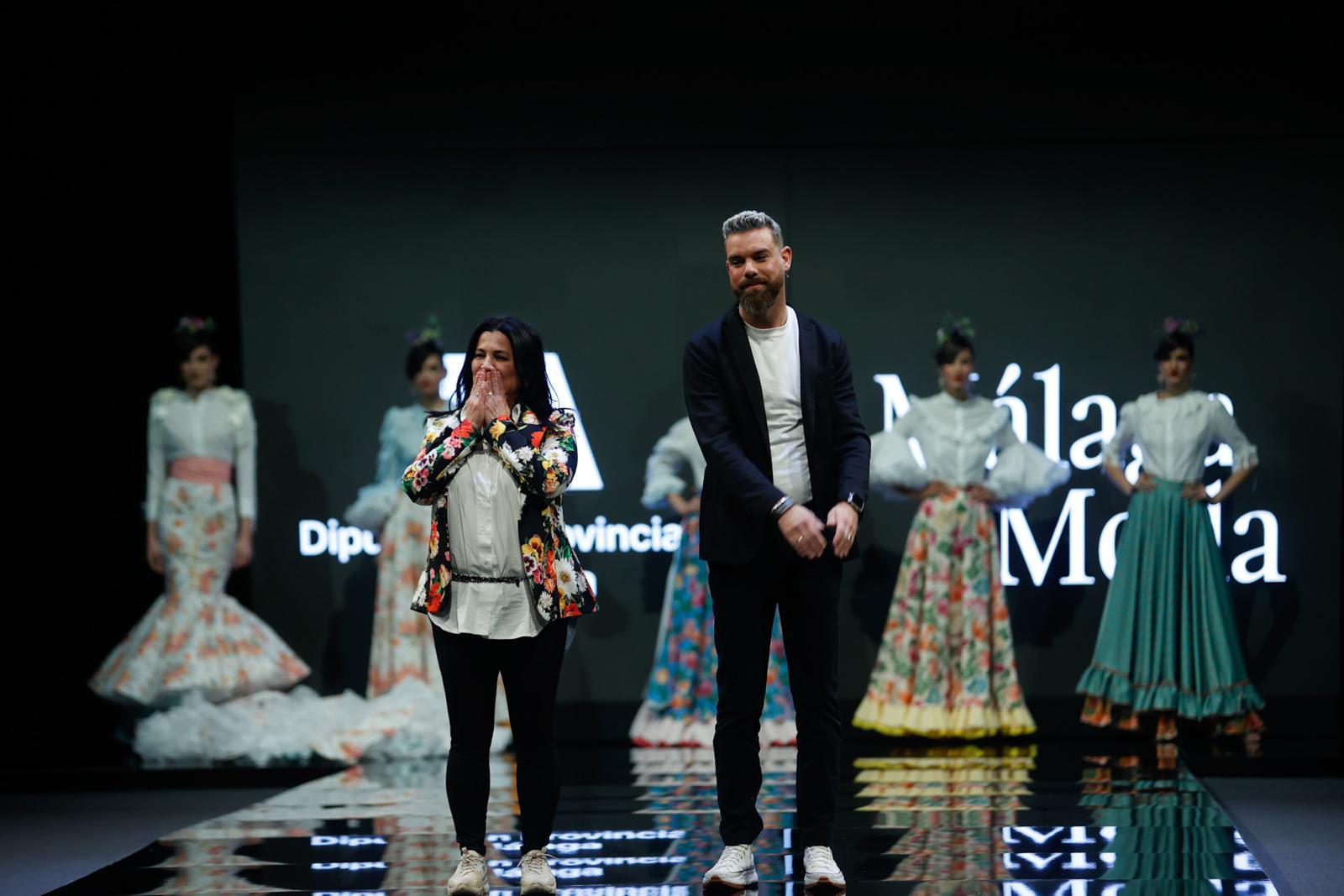 Detalle del desfile del Málaga de Moda en SIMOF 2025