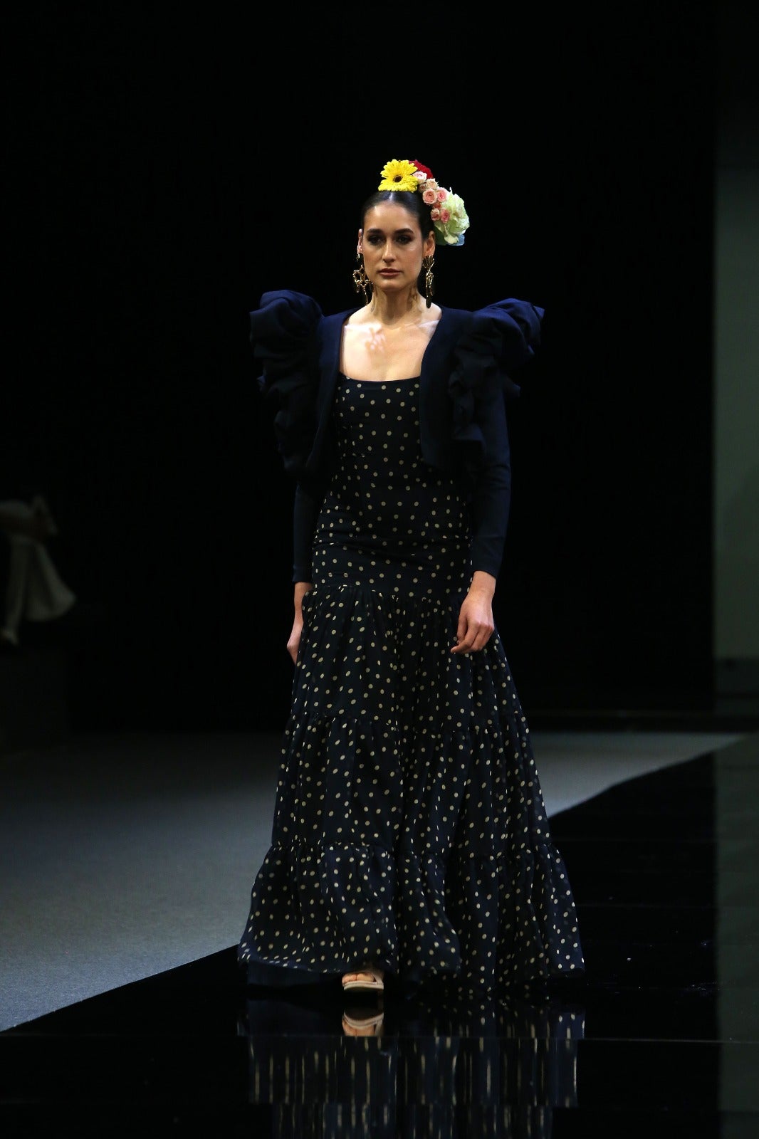 Detalle del desfile de Raquel Bollo