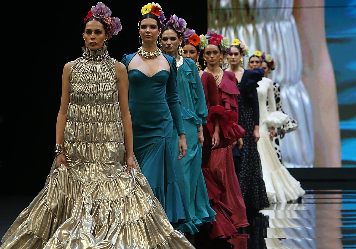 Detalle del desfile de RB Raquel Bollo