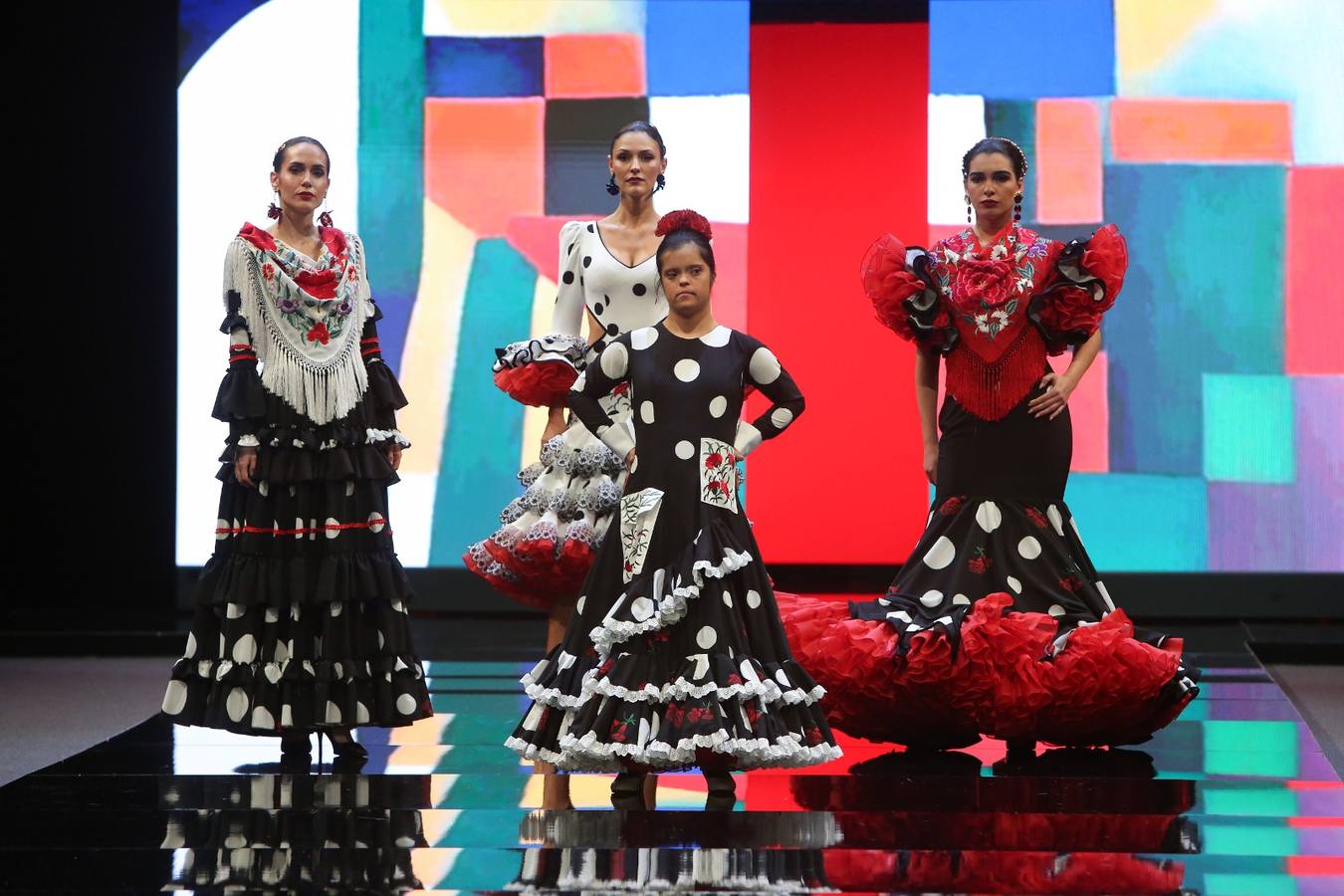 Carmen Latorre se ha inspirado en el arte de Mondrian