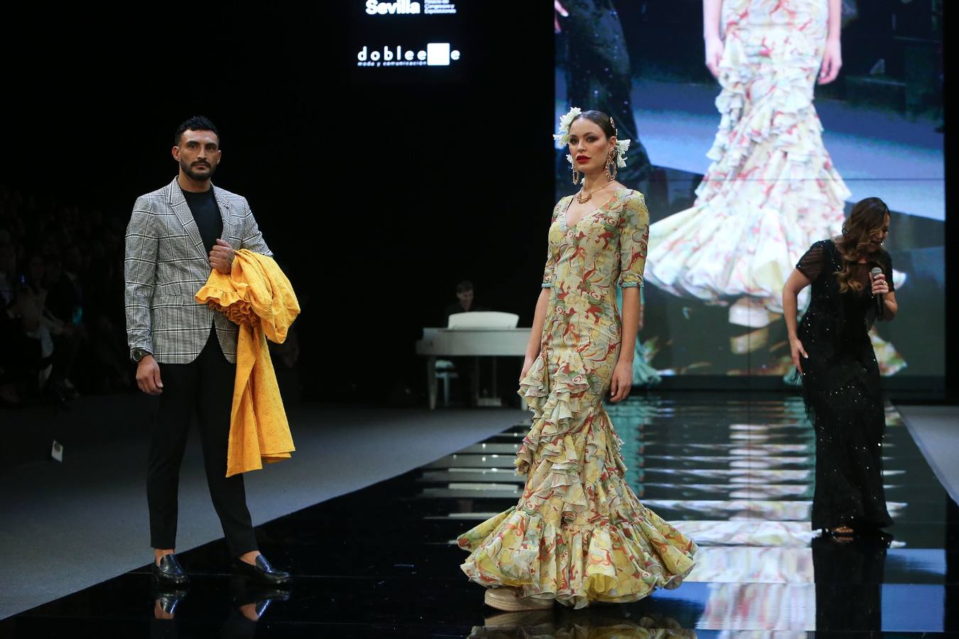 La colección es Sonibel hace un repaso a la historia de esta firma de moda flamenca