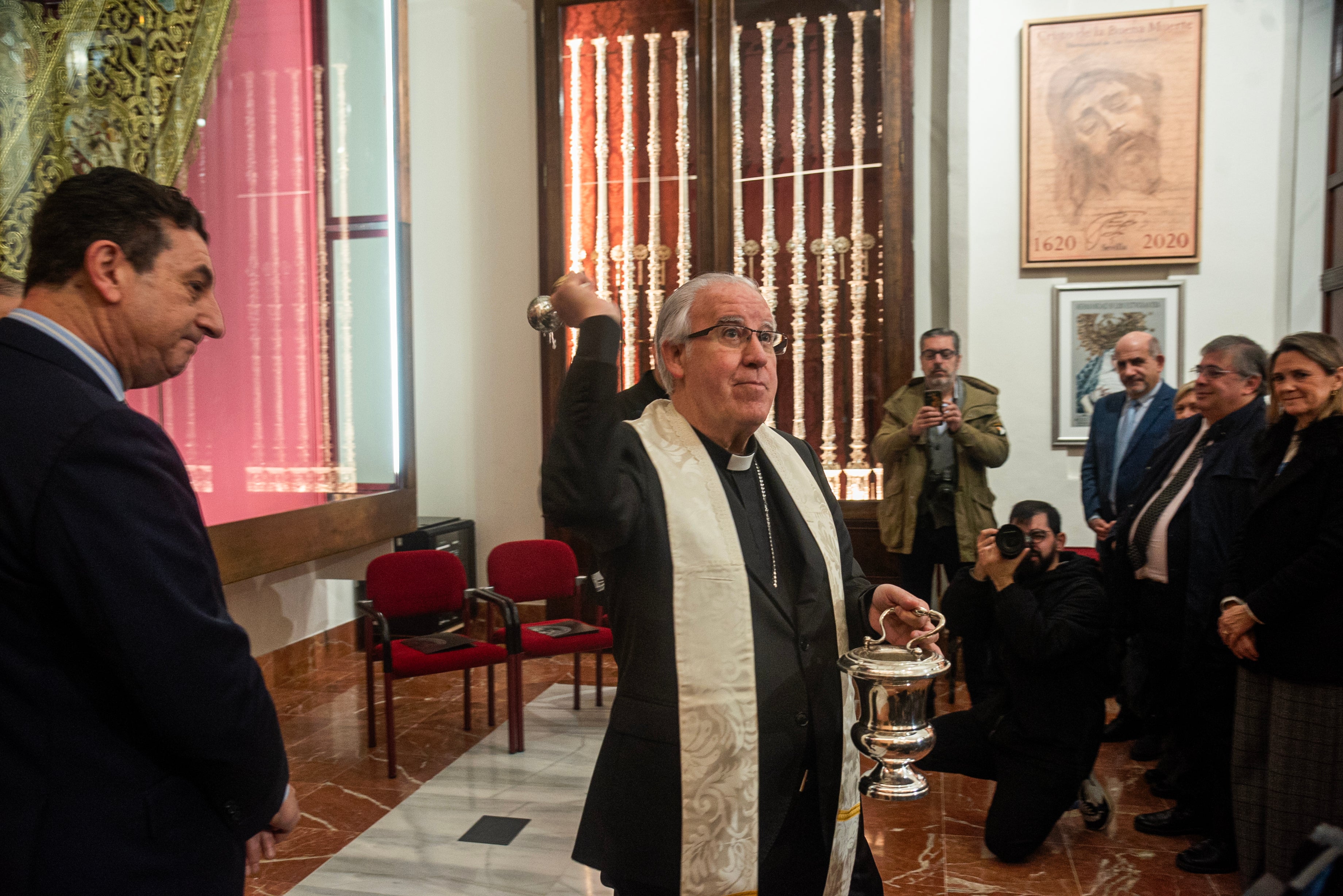 Inauguración de la nueva casa hermandad de los Estudiantes