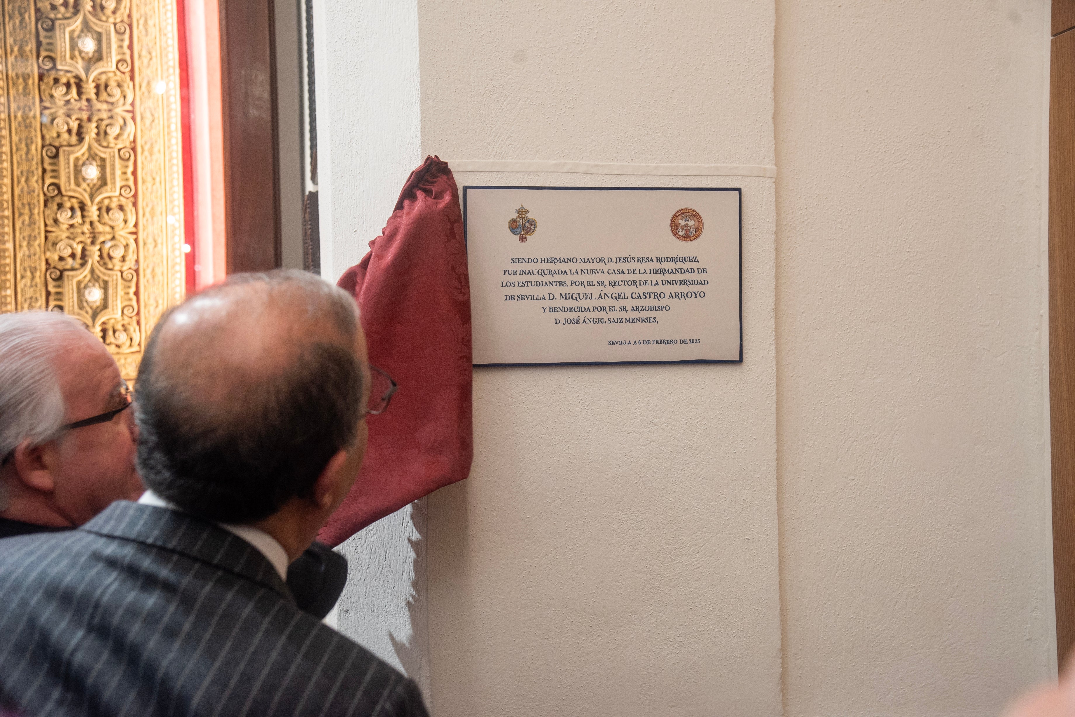 Inauguración de la nueva casa hermandad de los Estudiantes