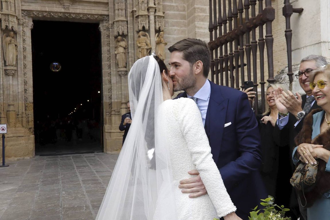 La boda de Magdalena González-Serna en Sevilla, en imágenes