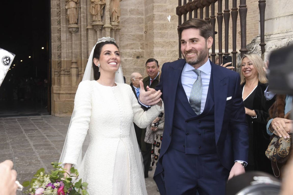 La boda de Magdalena González-Serna en Sevilla, en imágenes