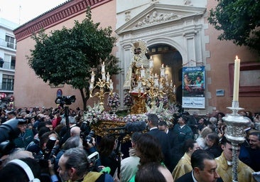 La Virgen de los Desamparados de Valencia deja una huella imborrable en Sevilla