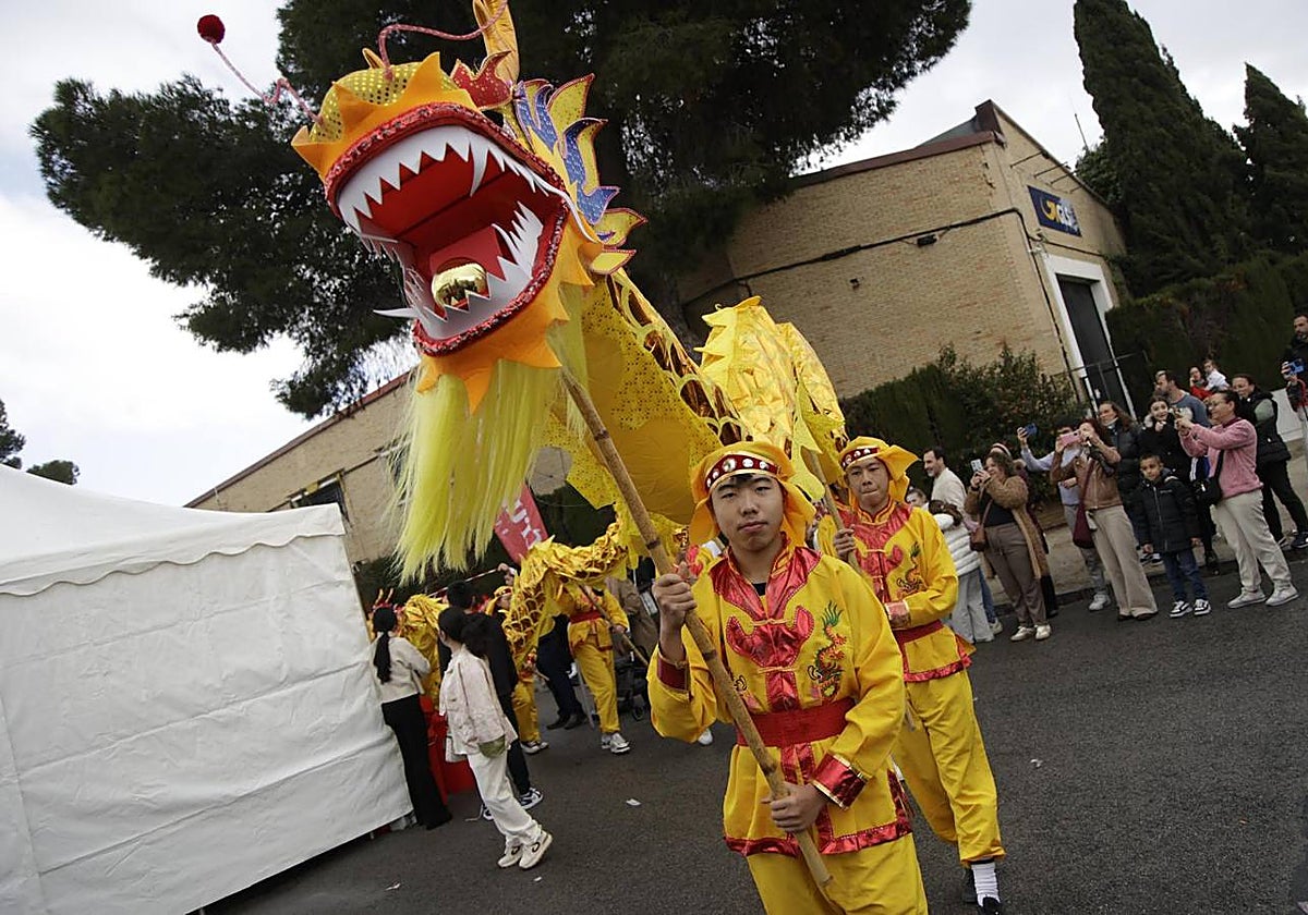 Celebración del Año Nuevo chino en Sevilla