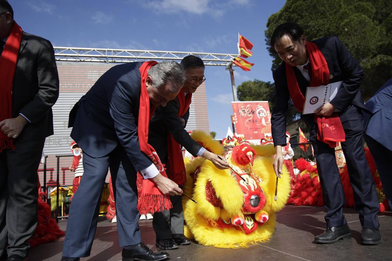 Celebración del Año Nuevo chino en Sevilla