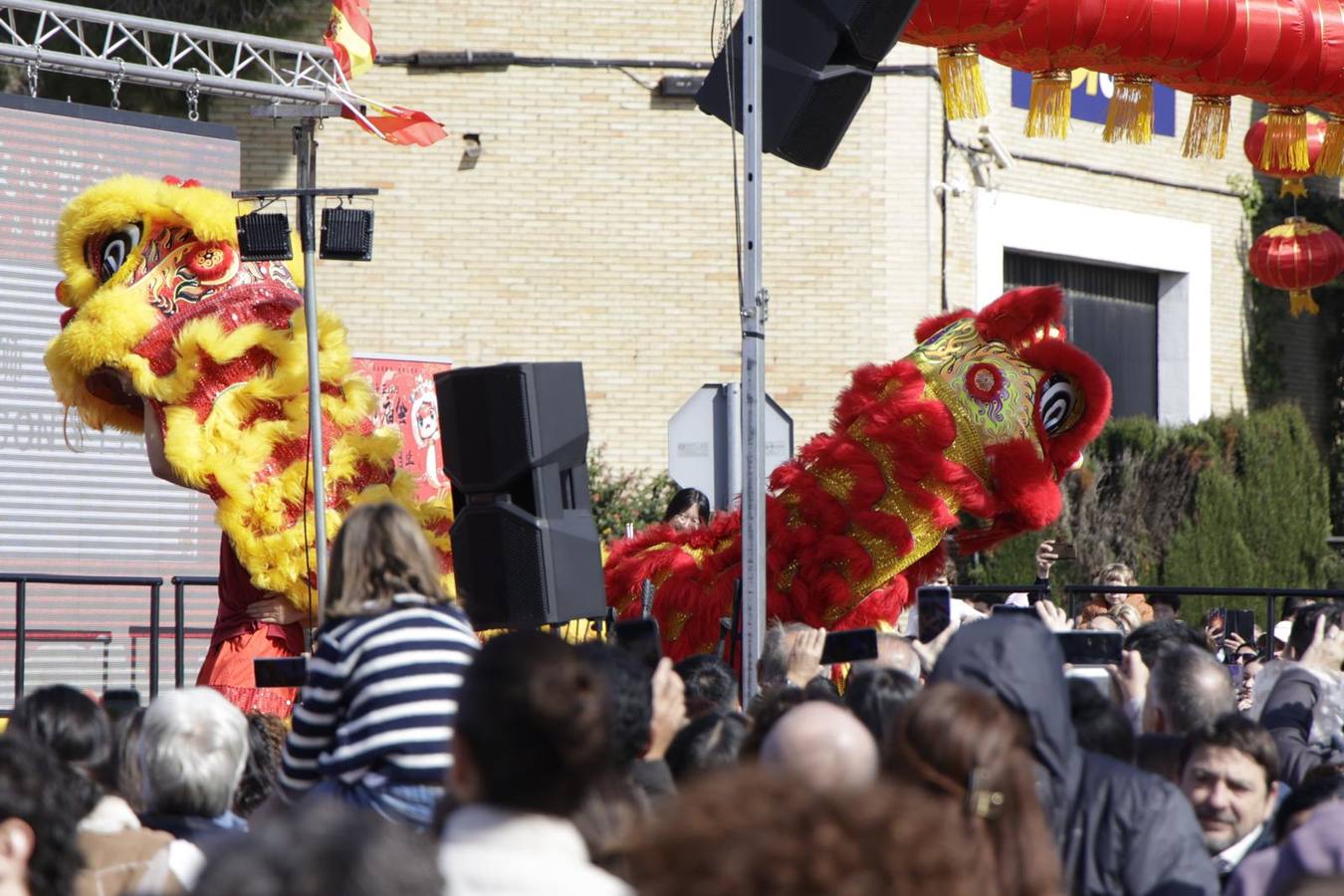 Celebración del Año Nuevo chino en Sevilla