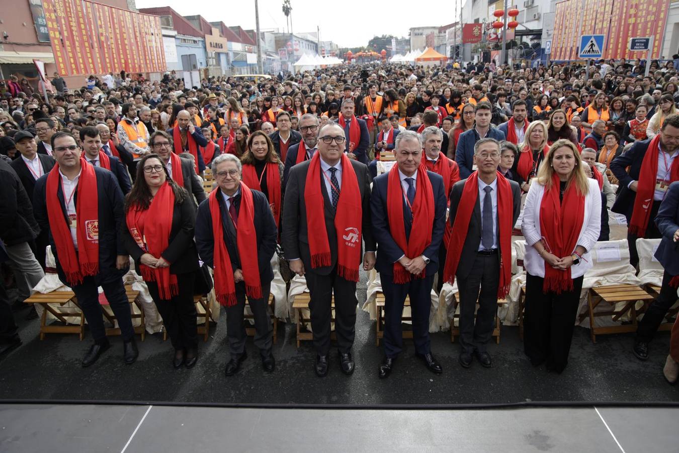 Celebración del Año Nuevo chino en Sevilla