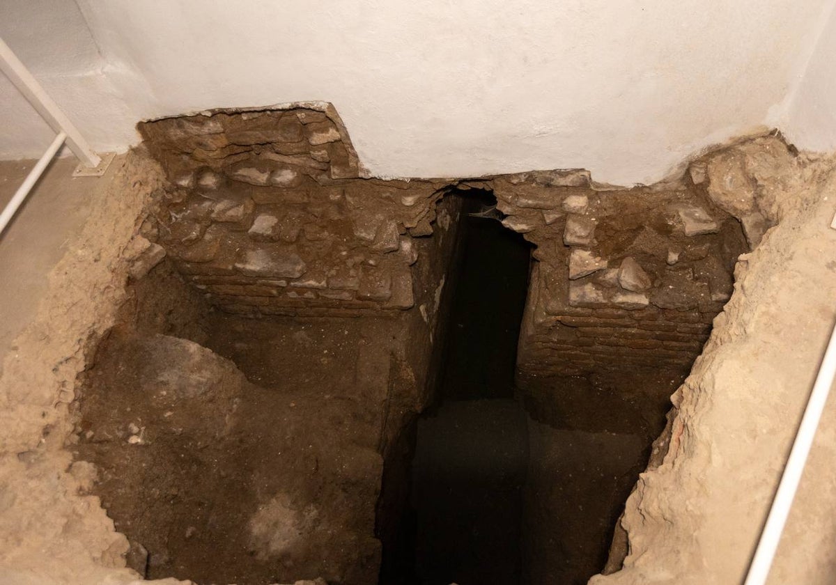 Pasadizos y túneles bajo la Catedral por los que discurre el agua