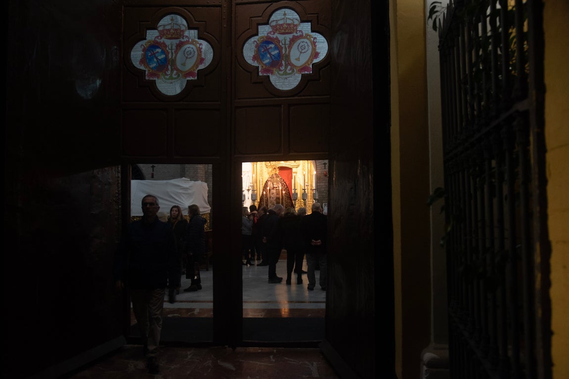 El traslado de la Virgen del Buen Fin de la Lanzada