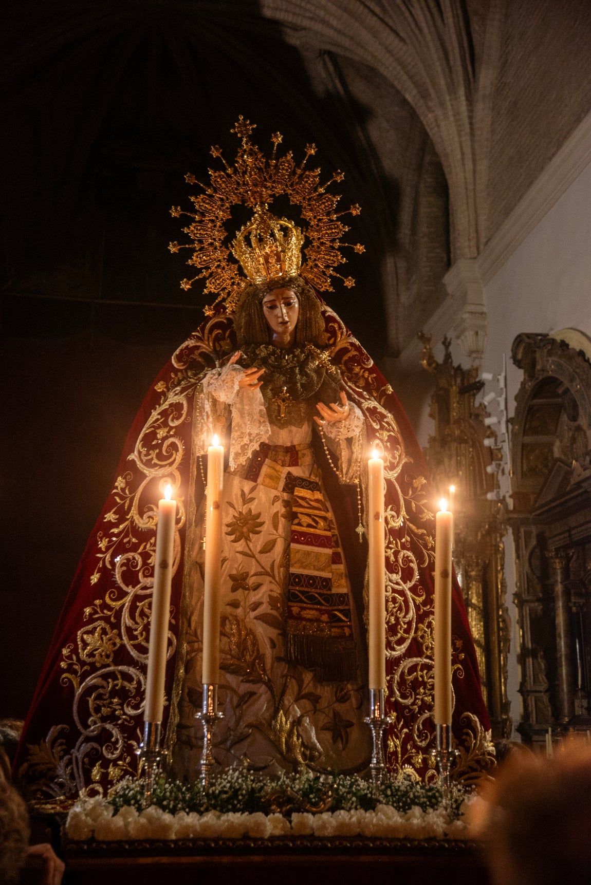 El traslado de la Virgen del Buen Fin de la Lanzada