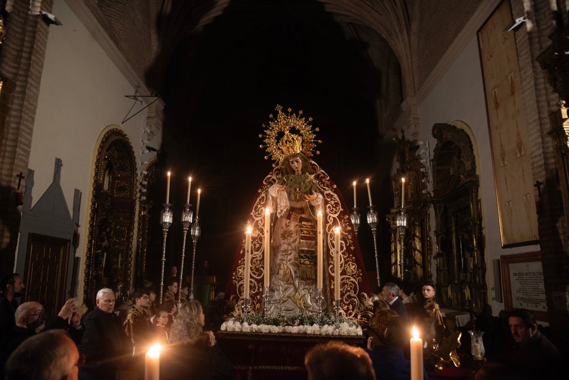 El traslado de la Virgen del Buen Fin de la Lanzada