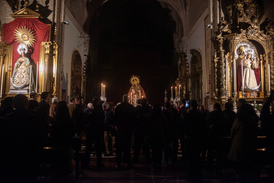 El traslado de la Virgen del Buen Fin de la Lanzada