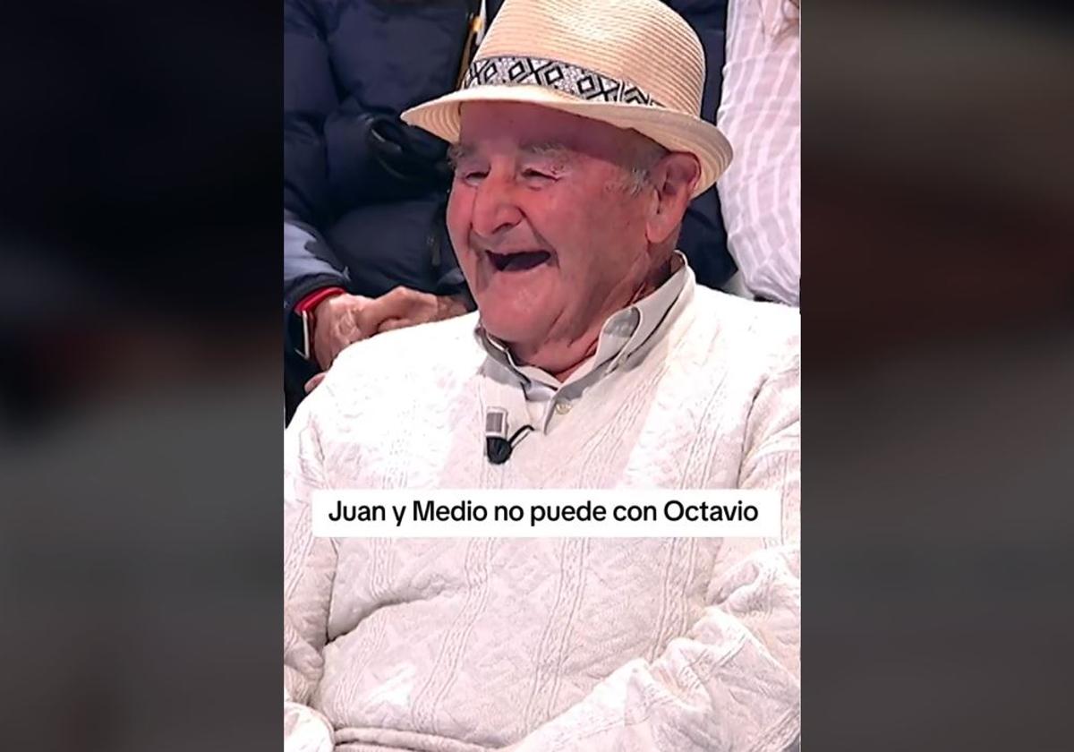 El padre de un invitado al programa y que está sentado en el público interviene para sorpresa de todos