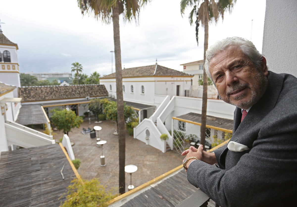 El empresario Antonio Morera Vallejo en las instalaciones del grupo