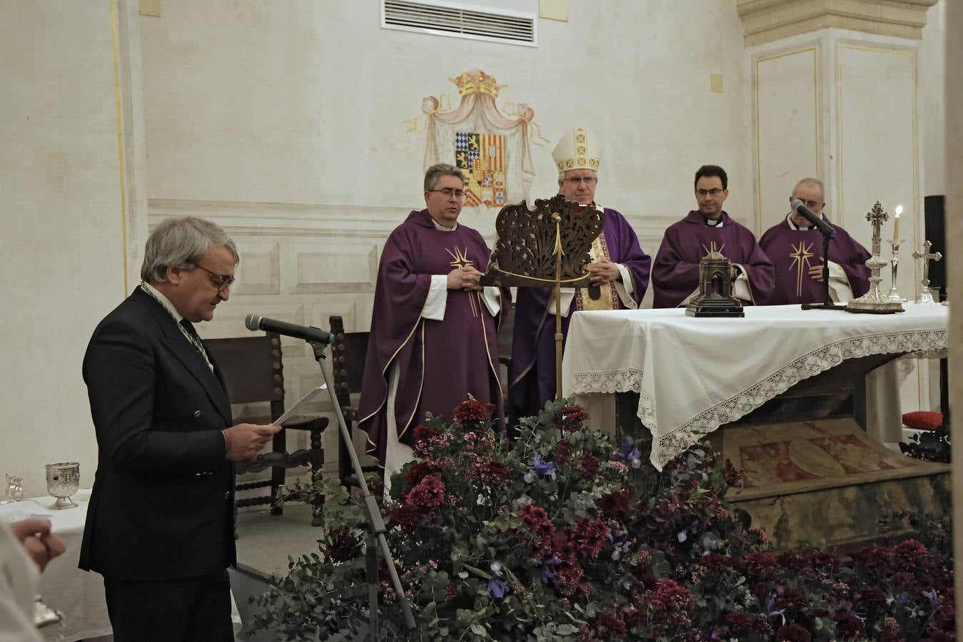 Misa y vía crucis de Pía Unión en la Casa Pilatos 