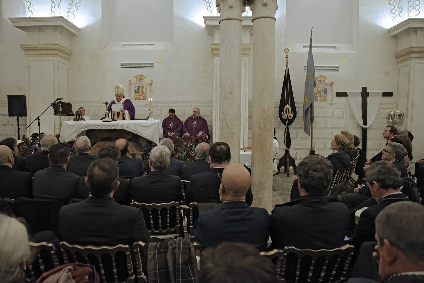 Misa y vía crucis de Pía Unión en la Casa Pilatos 