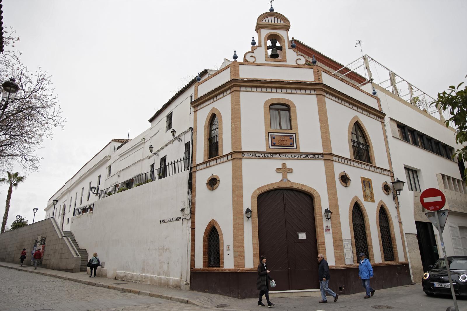 Los restos del desaparecido convento de San Laureano, sede de la hermandad del Santo Entierro de Sevilla, en imágenes