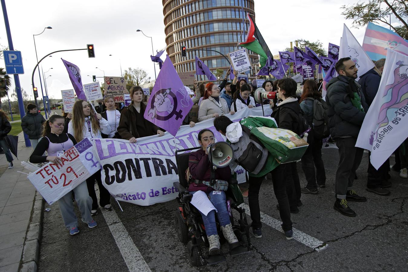Manifestación del 8M en Sevilla