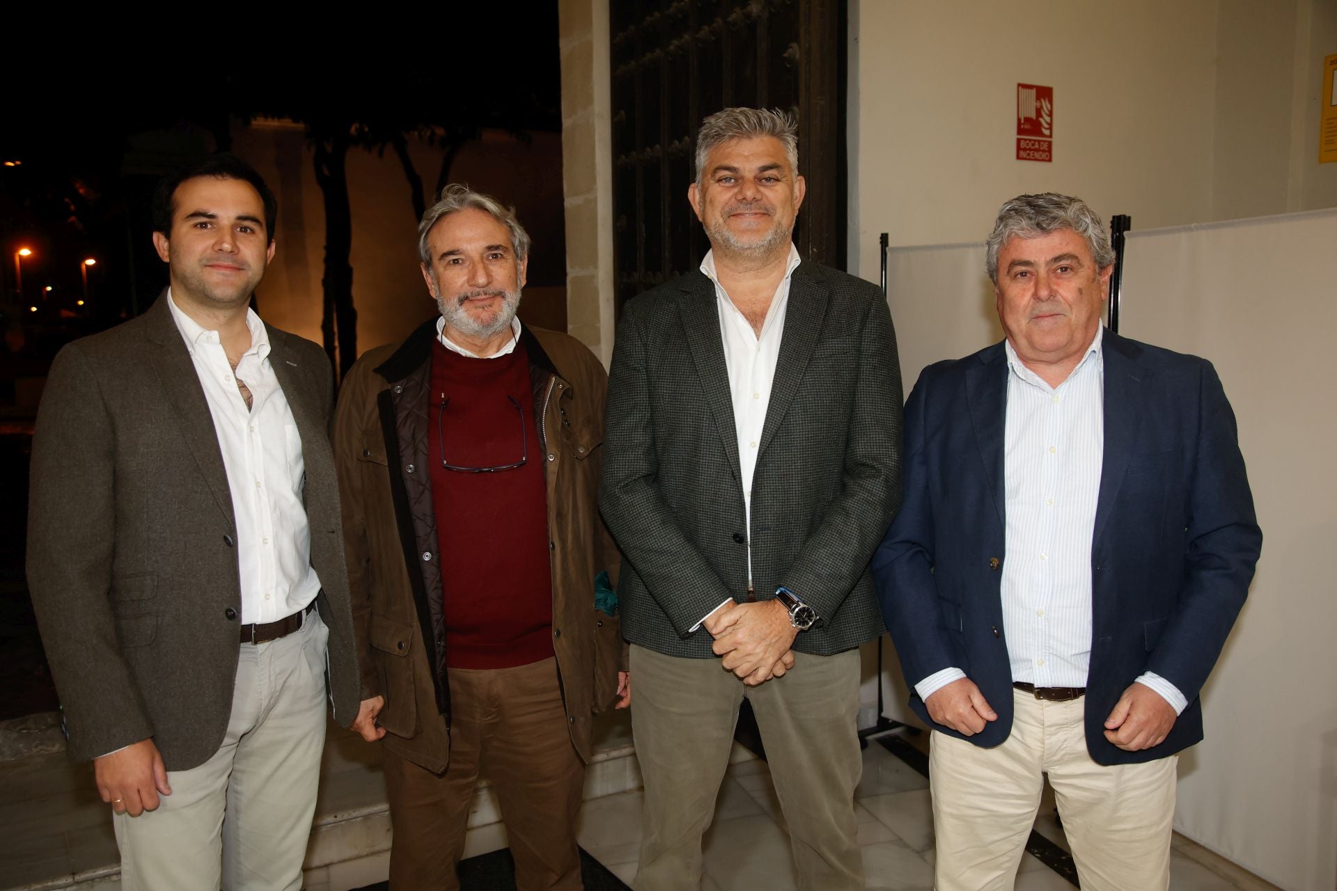 Carlos Conde, José Conde, Carlos Berrozpe y Juan Antonio Oyarzabal
