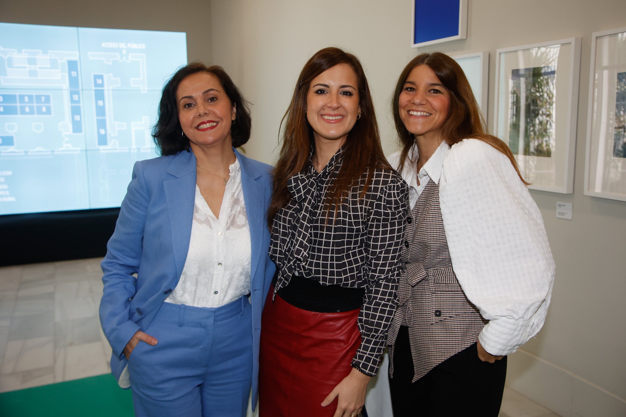 Rocio Gutierrez, Alejandra Borrell y Marga Fernandez