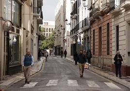 El estado actual de la calle Méndez Núñez, entre la Plaza Nueva y la Magdalena