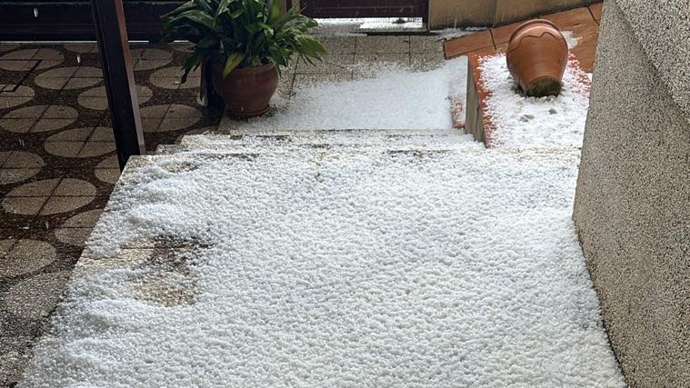 Granizada en Alcalá de Guadaira