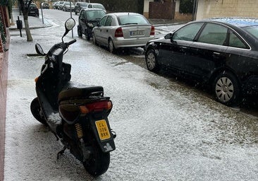 Espectaculares granizadas en varios pueblos de Sevilla: Salteras, Arahal y Alcalá de Guadaira se cubren de hielo