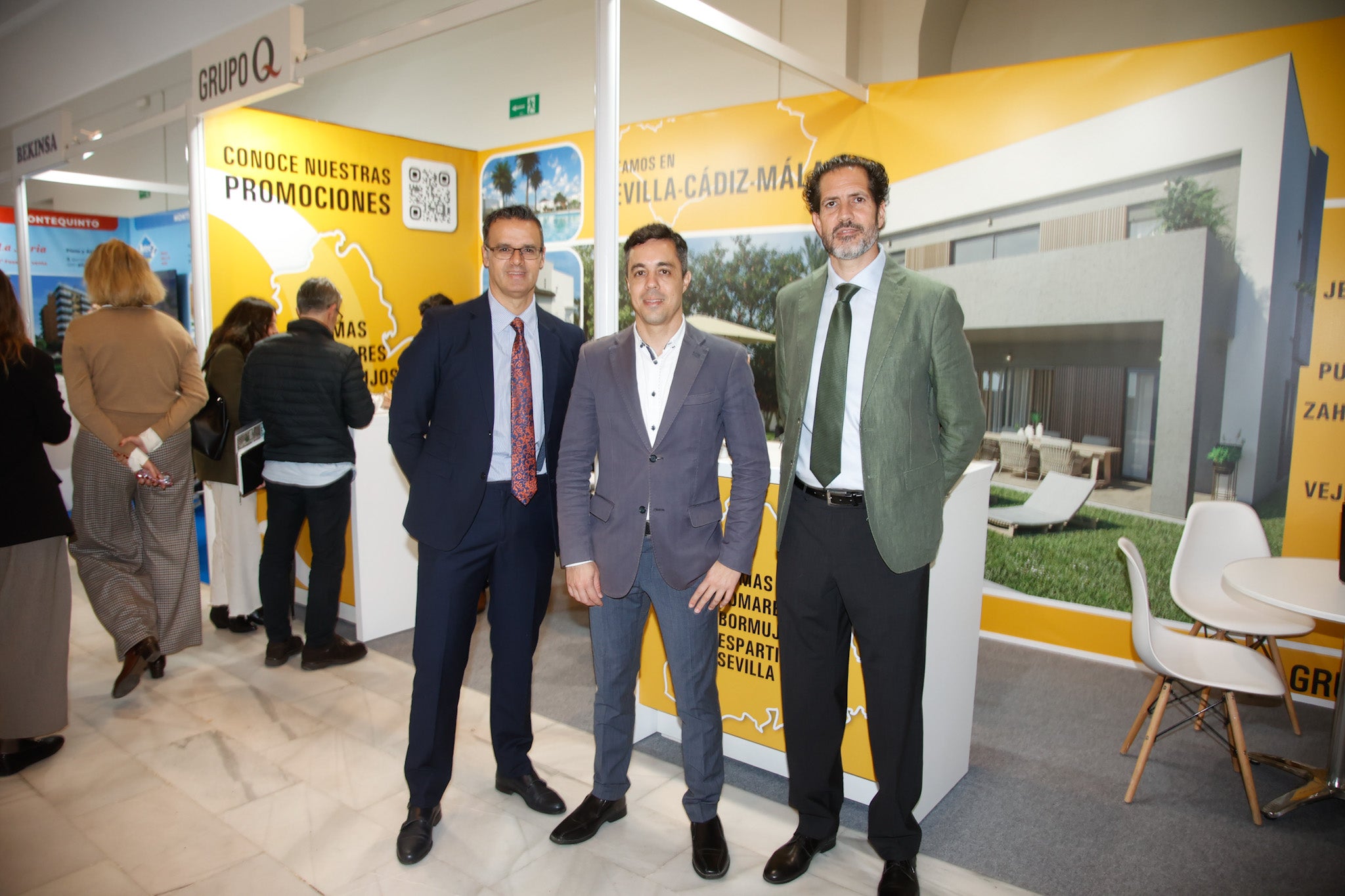 David Estacio, Roberto Chabrera y Jaime Alvarez