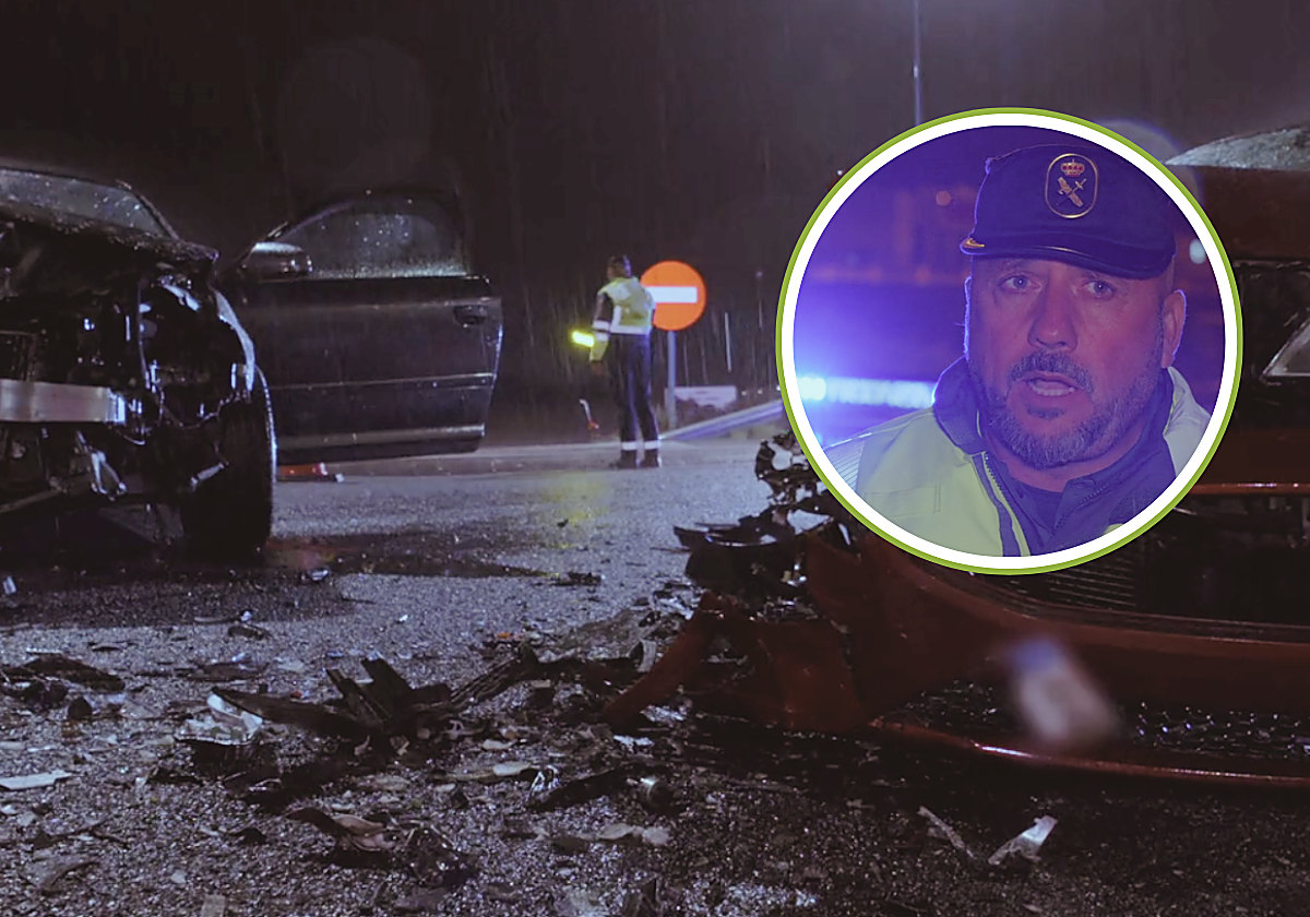 La Guardia Civil en el accidente kamikaze de Sevilla