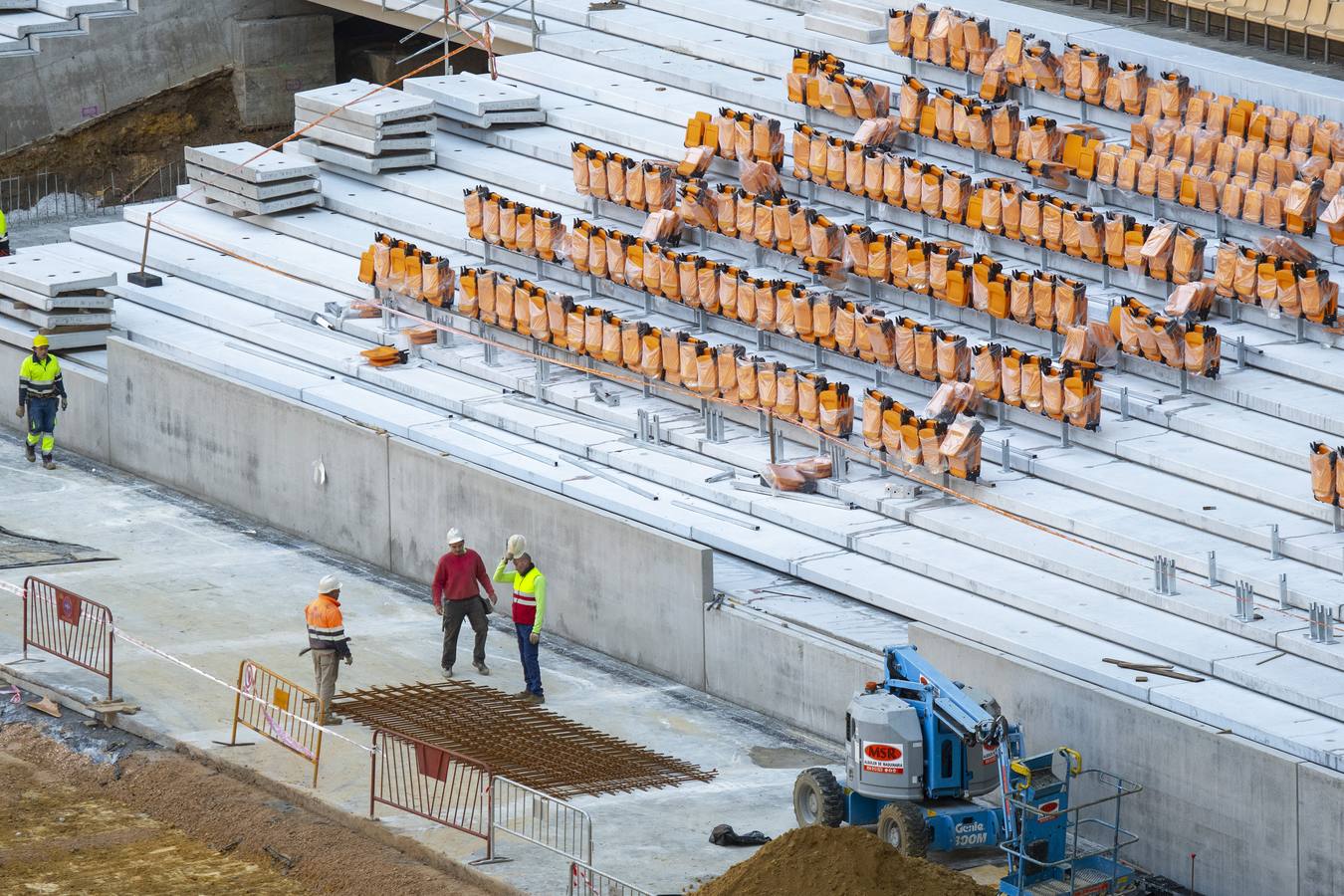  Estado de las obras del Estadio de La Cartuja