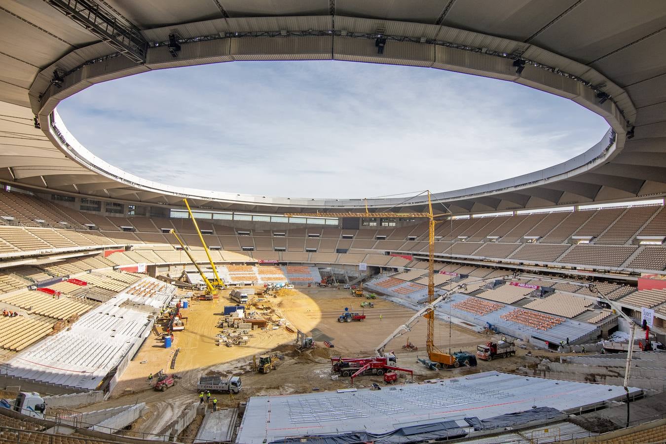  Estado de las obras del Estadio de La Cartuja