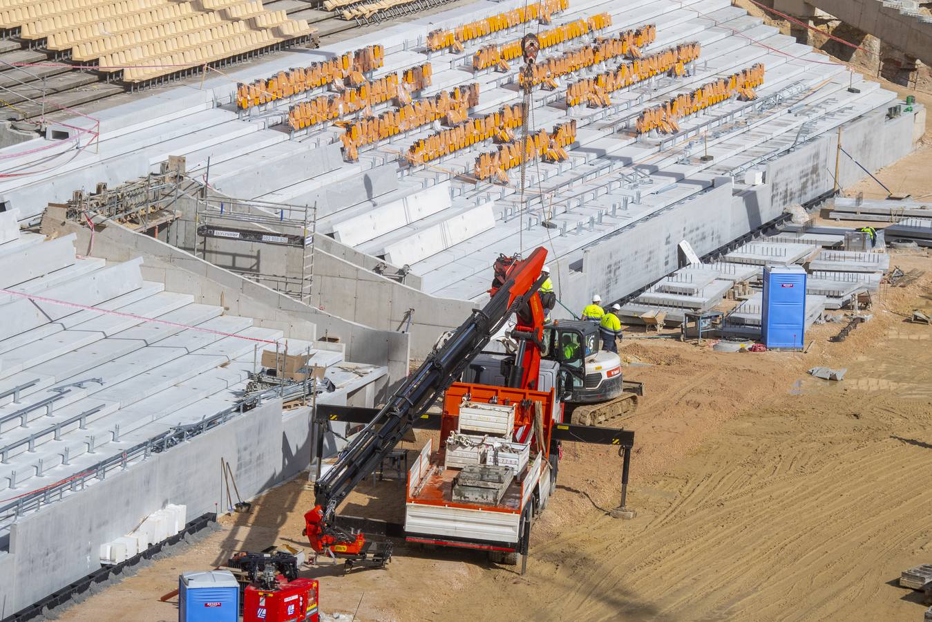  Estado de las obras del Estadio de La Cartuja
