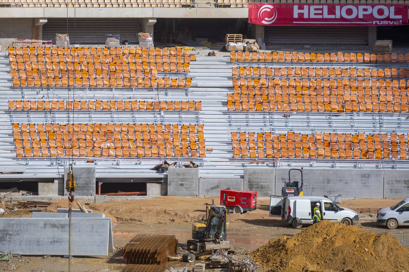  Estado de las obras del Estadio de La Cartuja