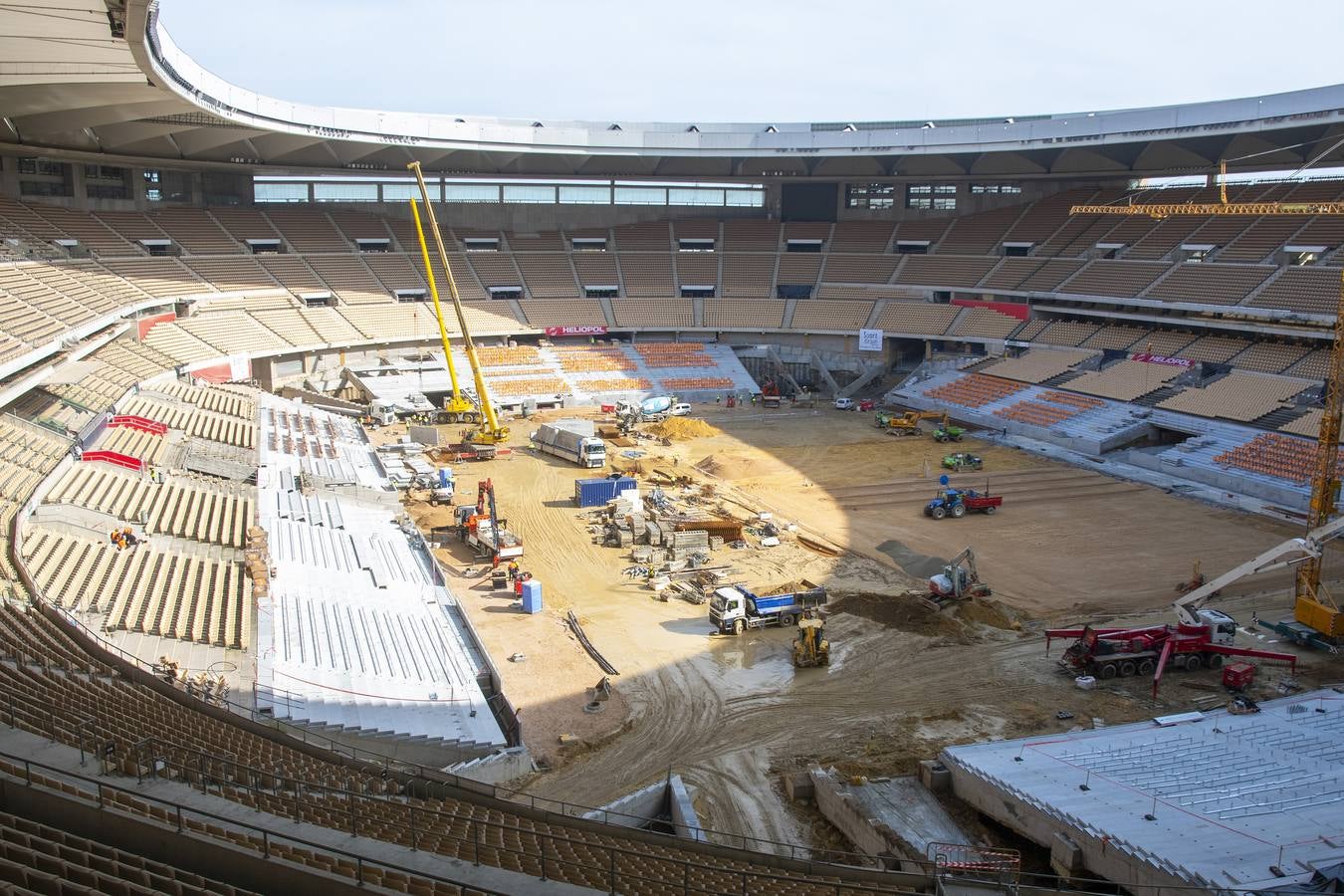 Estado de las obras del Estadio de La Cartuja