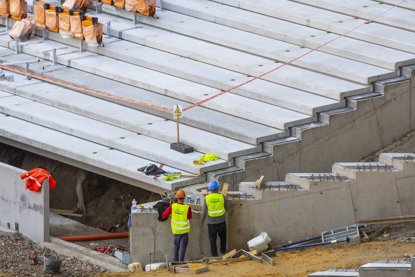 Estado de las obras del Estadio de La Cartuja