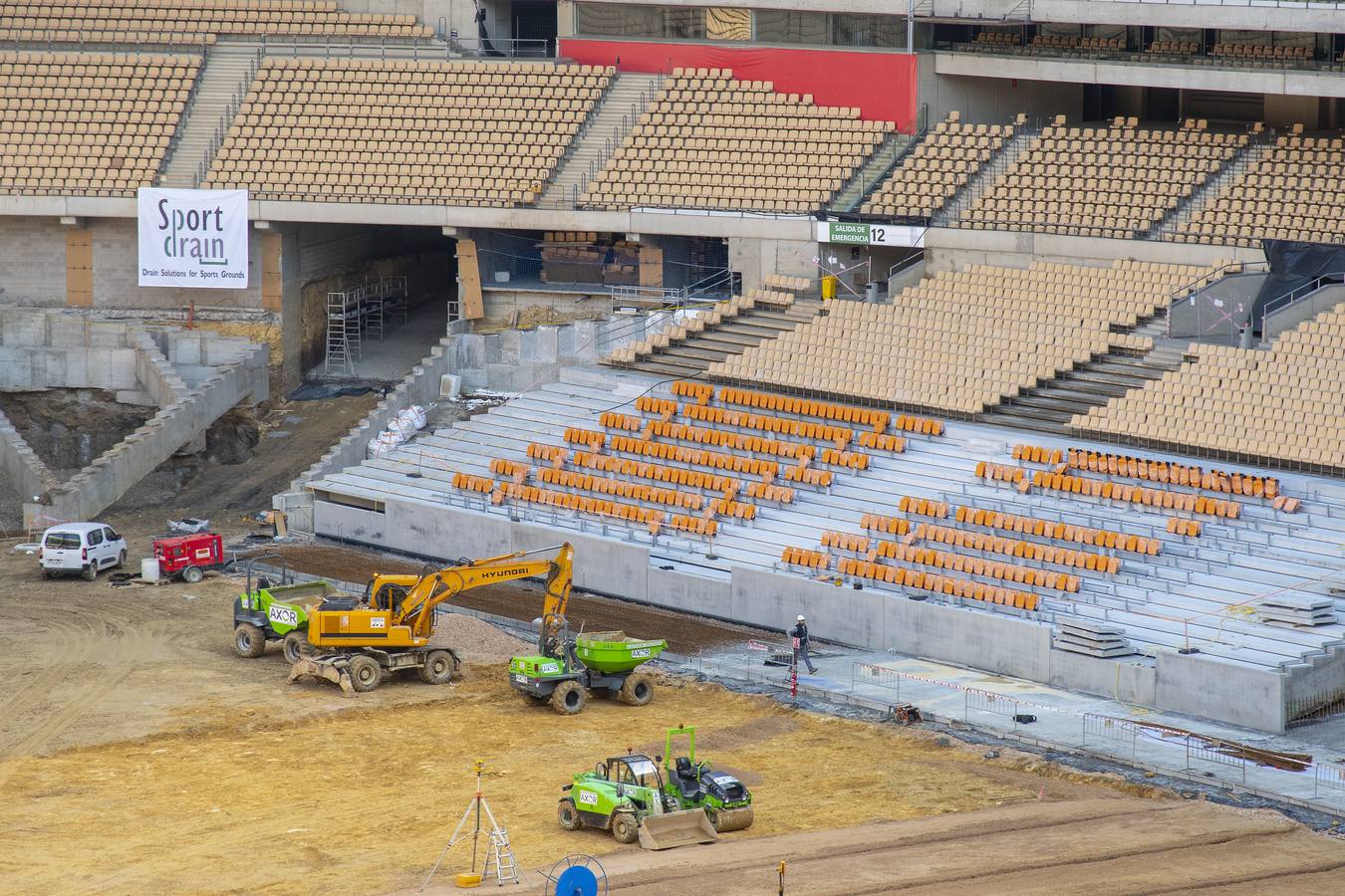  Estado de las obras del Estadio de La Cartuja