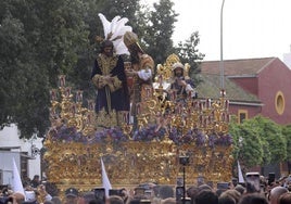 La banda de la Sagrada Columna y Azotes tocará tras el misterio de San Gonzalo el Lunes Santo de 2025