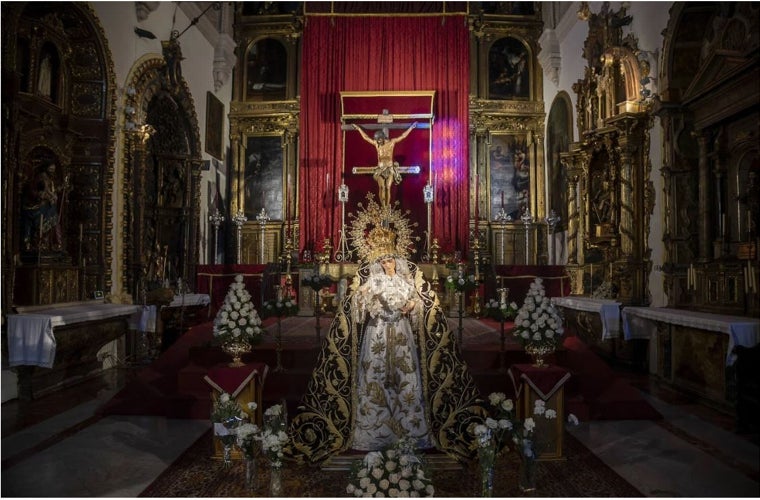 Besapiés del Cristo de la Lanzada y besamanos de la Virgen del Buen Fin
