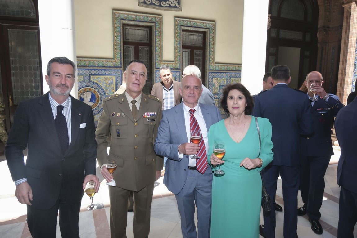Marcelo Maestre, Antonio Membrillo, José Manuel Pérez y María del Carmen Ortega