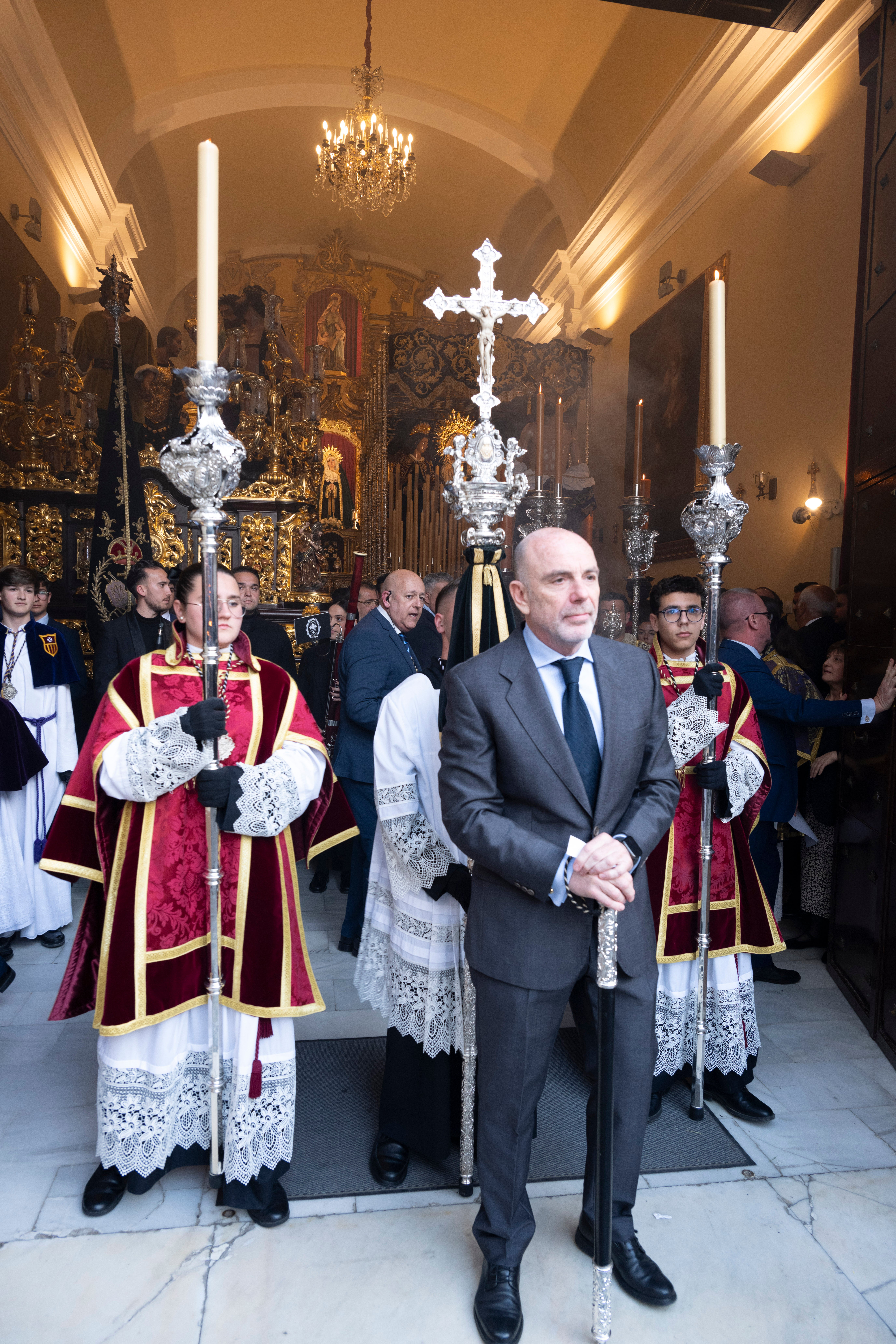 El vía crucis de Jesús Despojado, en imágenes