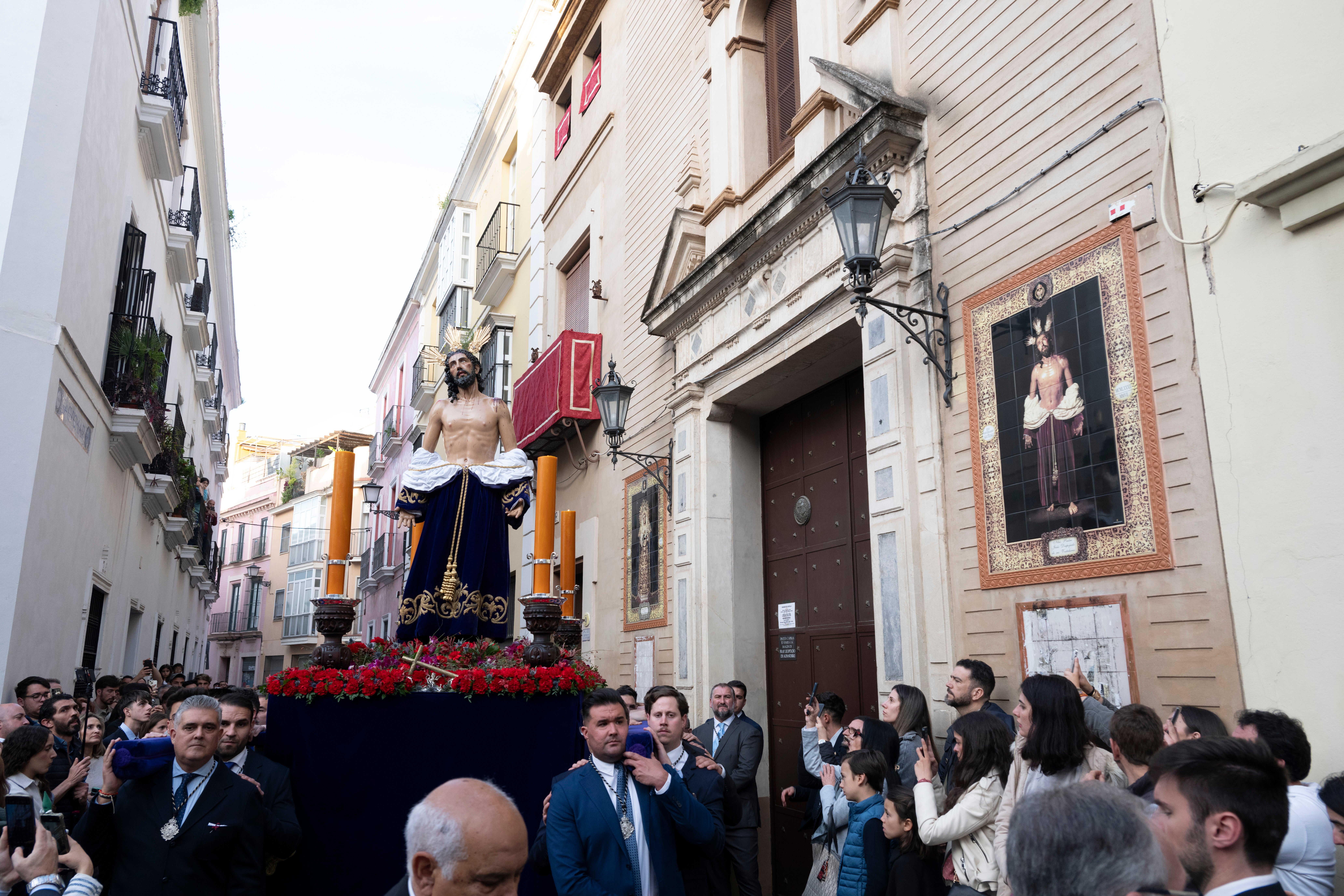 El vía crucis de Jesús Despojado, en imágenes