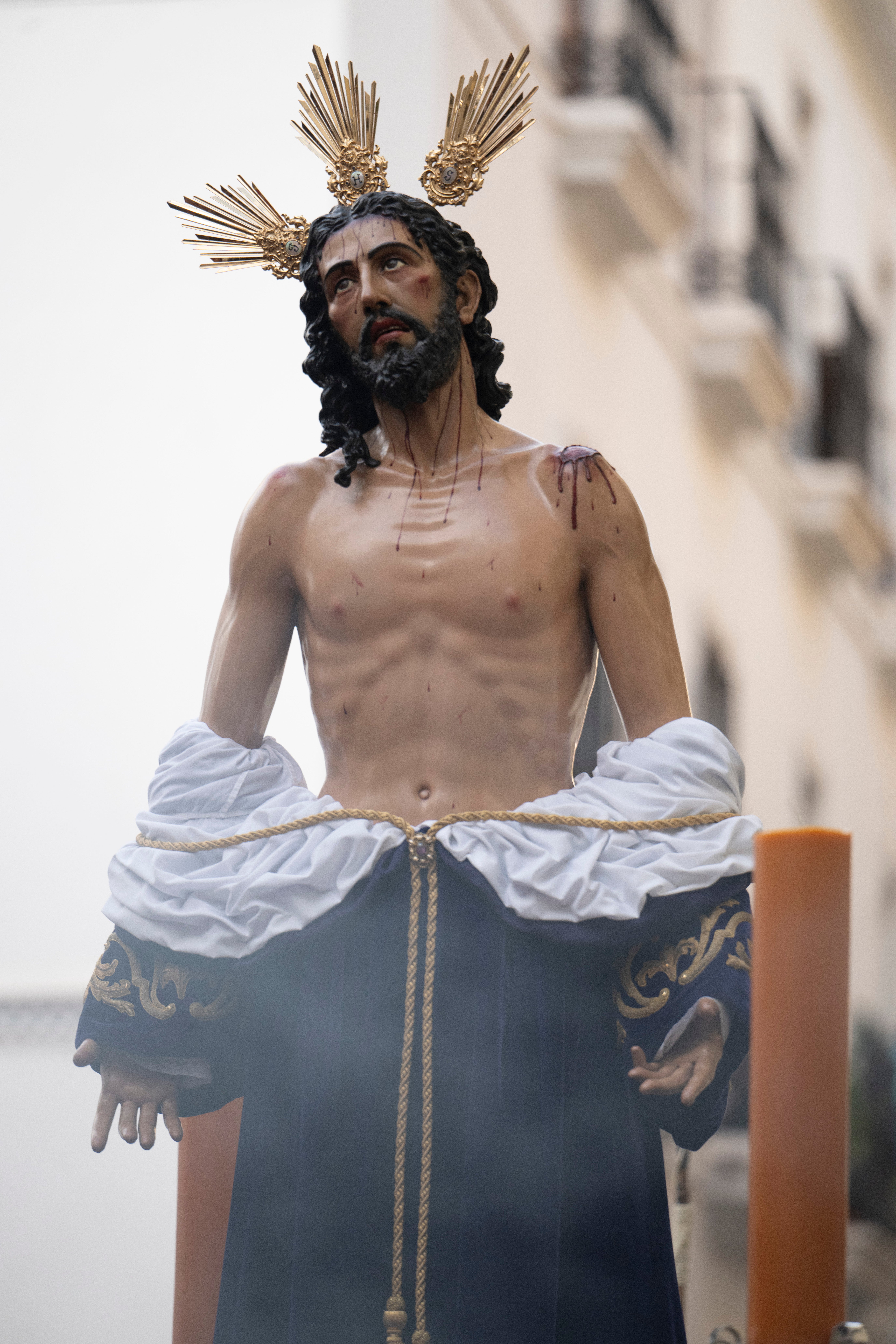 El vía crucis de Jesús Despojado, en imágenes