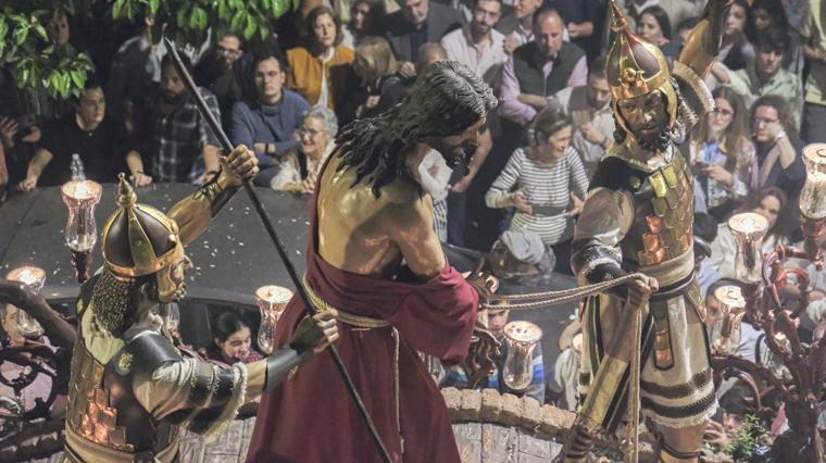 El Señor de la Esperanza en el Puente Cedrón, de la Hermandad de la Milagrosa